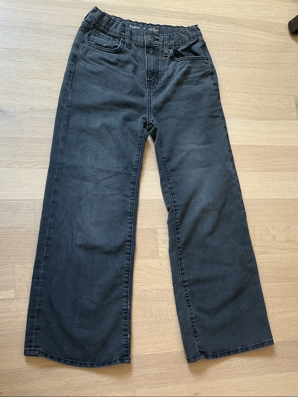 Old Navy Kids Black Straight-Leg Jeans
